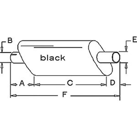 Aftermarket Muffler 164961A